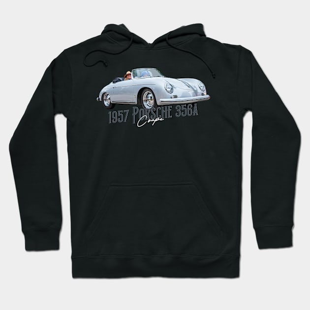 1957 Porsche 356A Coupe Hoodie by Gestalt Imagery